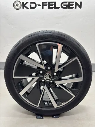 Original Skoda Octavia IV NX 18 Zoll Sommerräder Sommerreifen Vega Aero Felgen - Bild 4