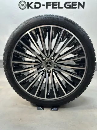 Original Mercedes E-Klasse 20 Zoll AMG W214 S214 Winterräder A2144010500 Felgen - Bild 3