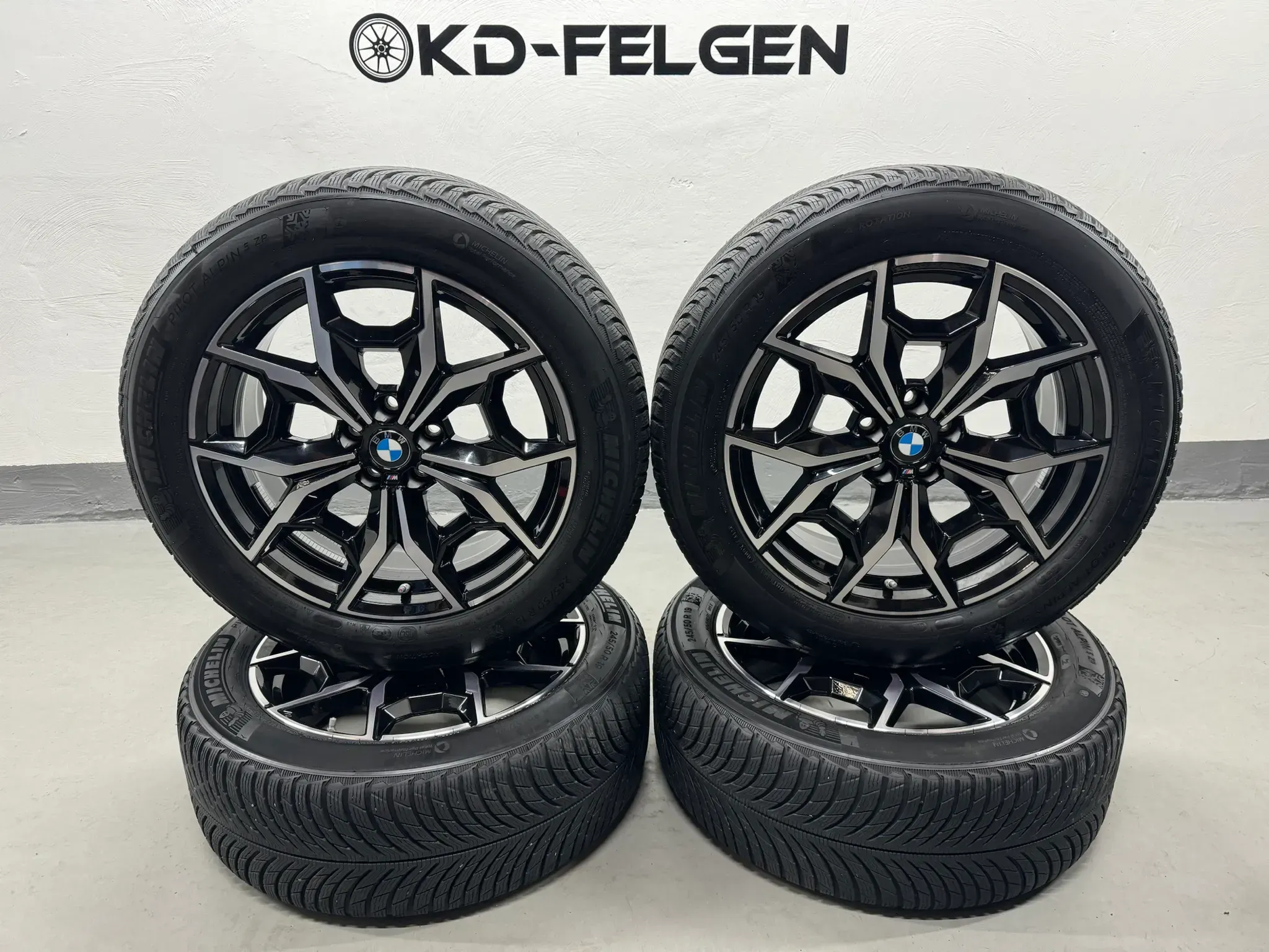 Original BMW M Y-Speiche 887 X3 G01 X4 G02 19 Zoll Winterräder Winterreifen M887 - Bild 1