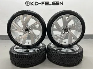 Original VW Golf 8 18 Zoll Bergamo Winterräder GTI GTD GTE VIII 5H0601025AE Felgen - Bild 1