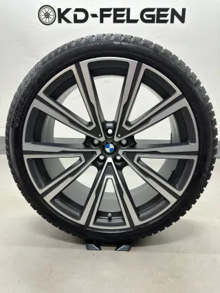 Original BMW 746 22 Zoll X5 G05 X6 G06 Winterräder Styling V-Speiche 746 Felgen - Bild 4