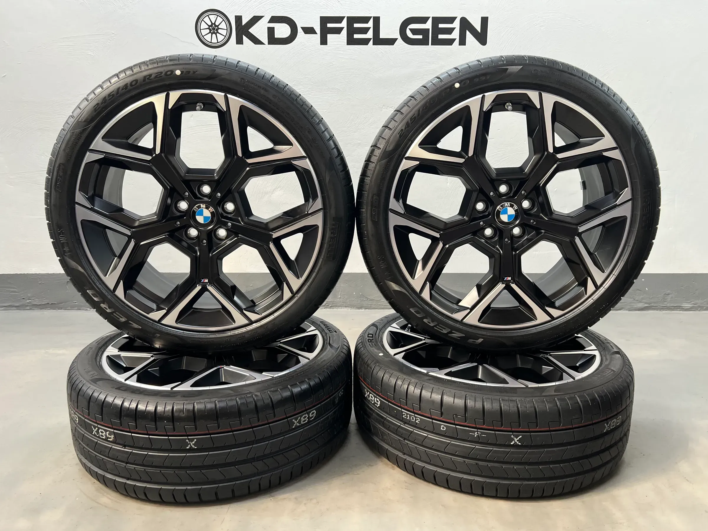 Original BMW M Y-Speiche 872 iX1 X1 U11 20 Zoll Sommerräder 6898052 Alufelgen - Bild 1