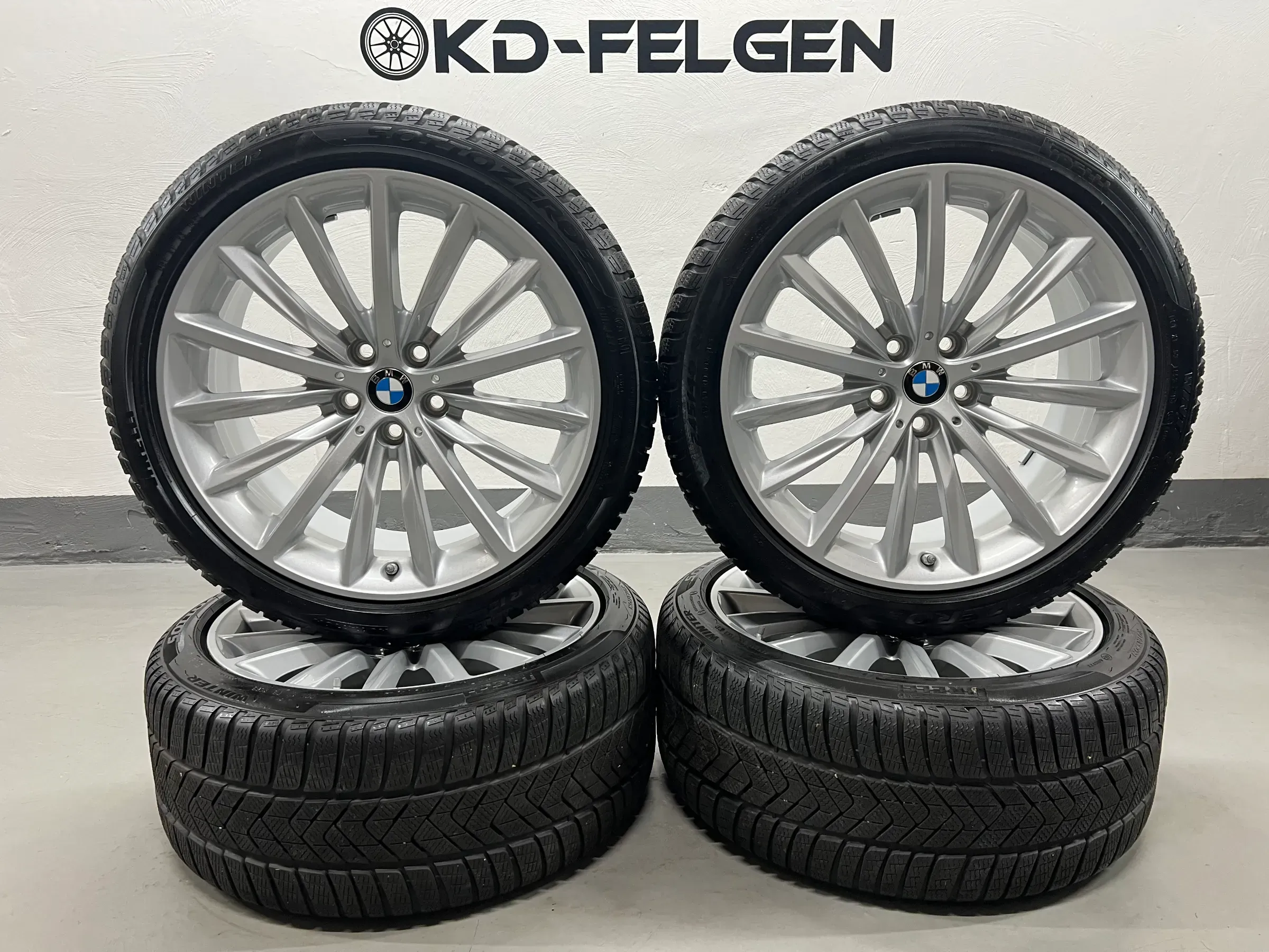 Original BMW 5er G30 G31 Styling Vielspeiche 633 19 Zoll Winterräder RDK Felgen - Bild 1