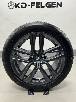 Original BMW Doppelspeiche Styling 853 18 Zoll Winterräder i4 4er G26 Felgen - Bild 5