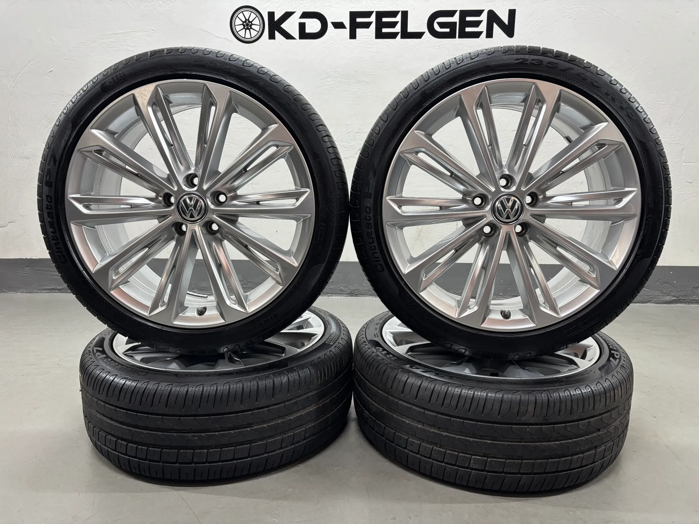 Original VW Passat B8 3G 19 Zoll Verona Sommerräder Sommerreifen 3G0601025R - Bild 1