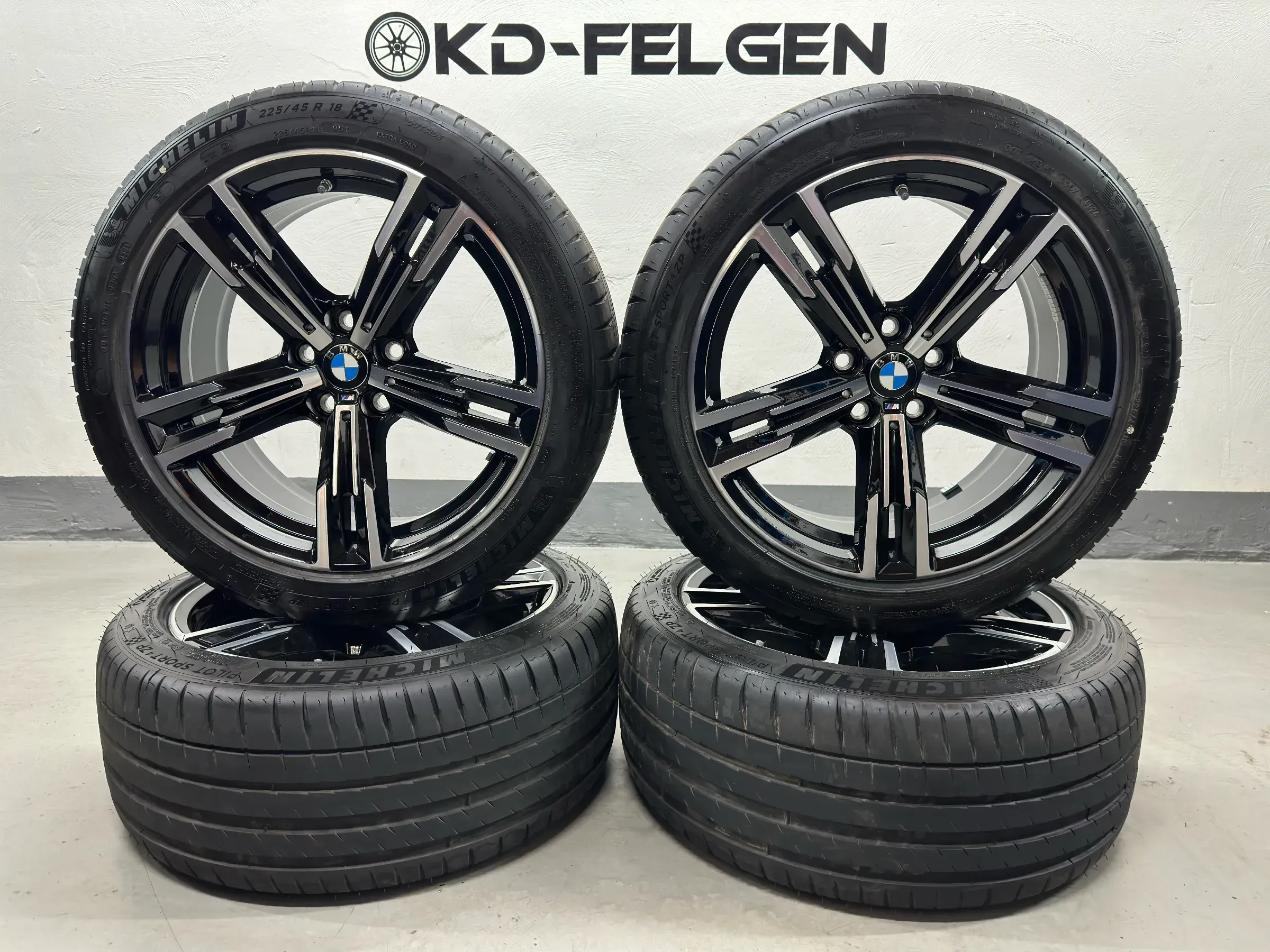 Original BMW M848 18 Zoll Sommerräder 3er G20 G21 2er G42 4er G22 G23 848M RDK - Bild 1