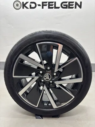Original Skoda Octavia IV NX 18 Zoll Sommerräder Sommerreifen Vega Aero Felgen - Bild 5