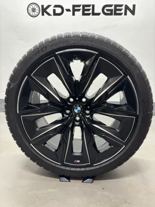 Original BMW 7er i7 G70 X3 G45 M909 21 Zoll Winterräder Aerodynamik 909M Felgen - Bild 3