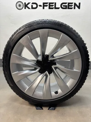 Original Tesla Model Y 20 Zoll Ganzjahresreifen Allwetter Helix 2188222-00-A Juniper - Bild 3