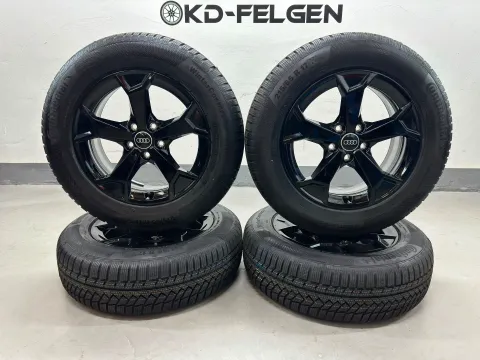 Background image for Original Audi Q3 F3 17 Zoll Winterräder Winterreifen Alufelgen 83A601025AM