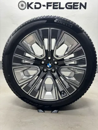 Original BMW 7er i7 G70 X3 G45 20 Zoll Winterräder Styling Aerodynamik 906 neu - Bild 3
