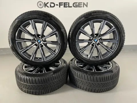 Background image for Original BMW X5 G05 X6 G06 M740 20 Zoll Winterräder Alufelgen 740M 36118071996