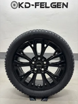 Original Mini F65 F66 F67 17 Zoll Winterräder JCW Star Spoke 962 Winterreifen - Bild 3
