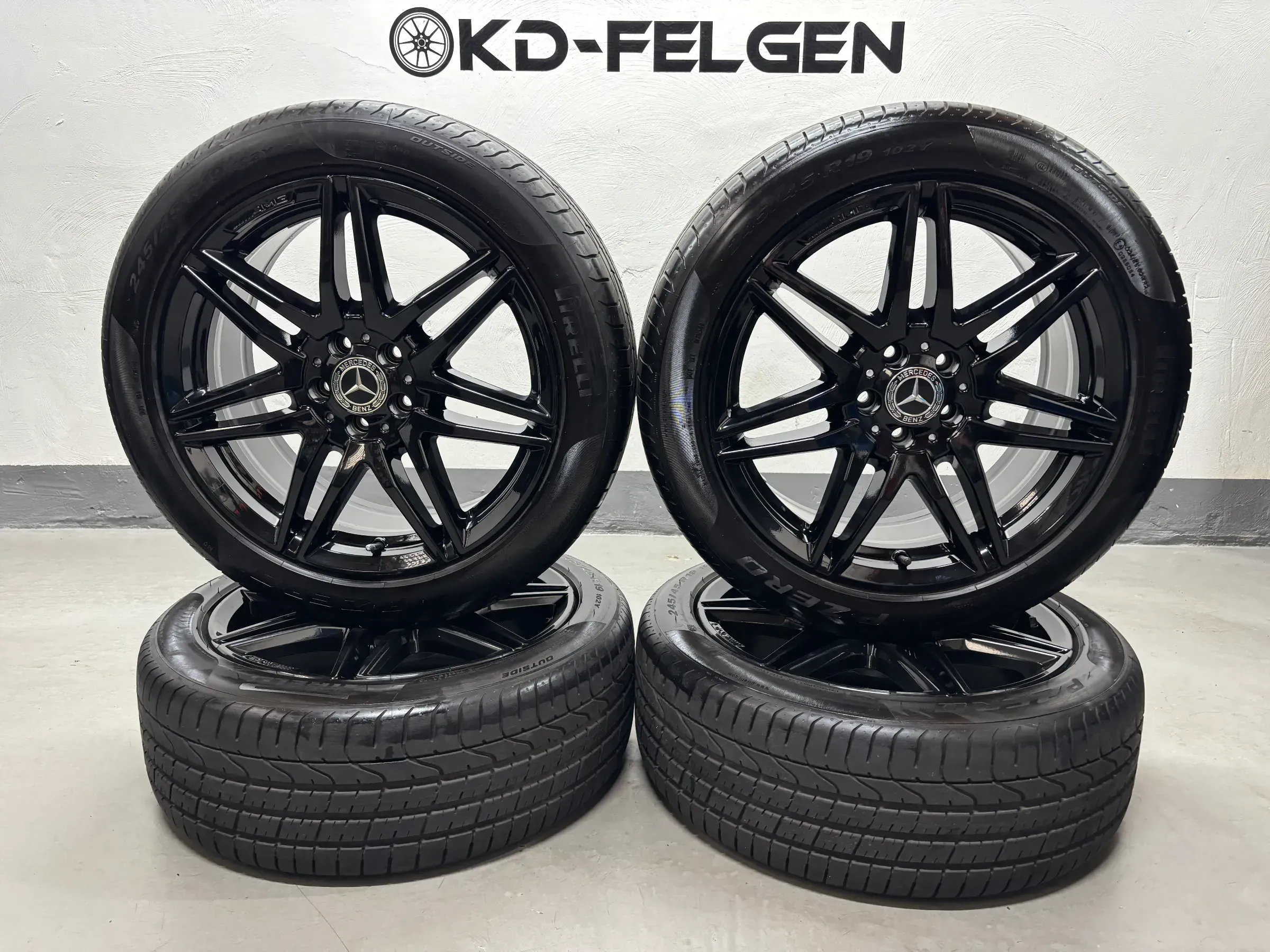 Original Mercedes V-Klasse W447 19 Zoll AMG Sommerräder A4474015100 Vito Felgen - Bild 1