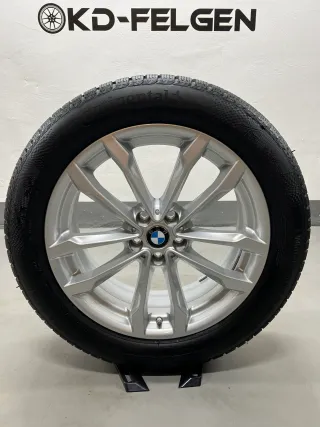 Original BMW V-Speiche 691 X3 G01 X4 G02 Winterräder 19 Zoll Styling 691 Felgen - Bild 5
