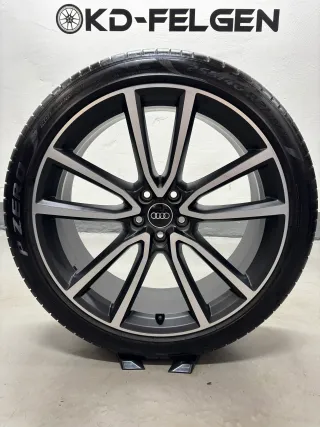Original Audi Q5 SQ5 21 Zoll Sommerräder Alufelgen Felgen S Line 80A601025BG - Bild 5