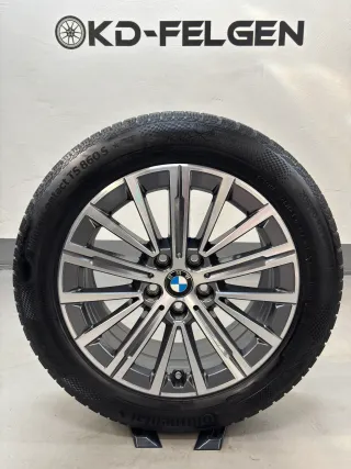 Original BMW 2er U06 Styling V-Speiche 833 17 Zoll Winterräder Alufelgen 6891174 - Bild 5
