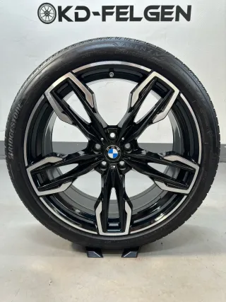 Original BMW M718 X3 G01 X4 G02 21 Zoll Sommerräder Styling M Doppelspeiche 718 - Bild 4