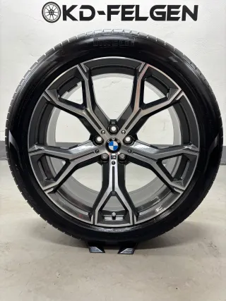 Original BMW X5 G05 X6 G06 M741 21 Zoll Sommerräder Alufelgen M Y-Speiche 741M - Bild 4