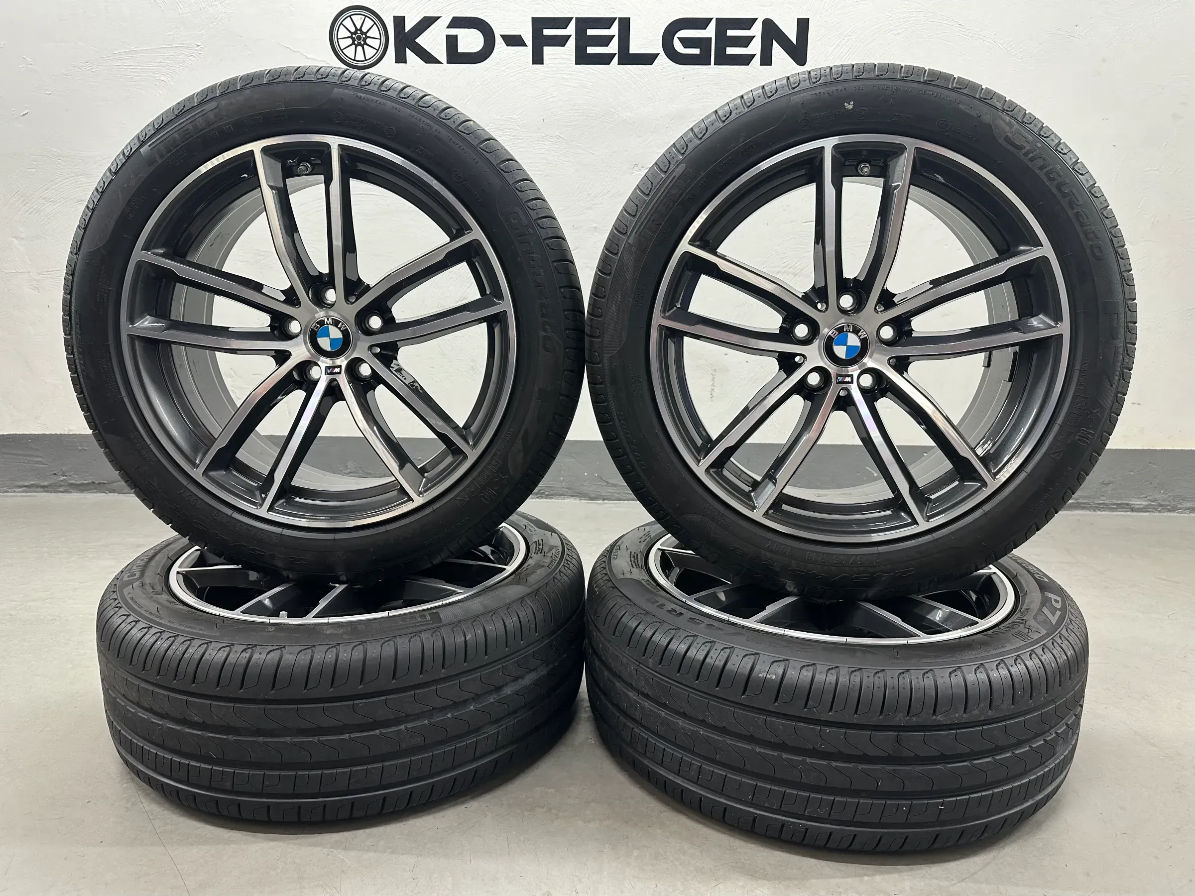 Original BMW 5er G30 G31 18 Zoll M662 Sommerräder Styling 662M M Doppelspeiche - Bild 1
