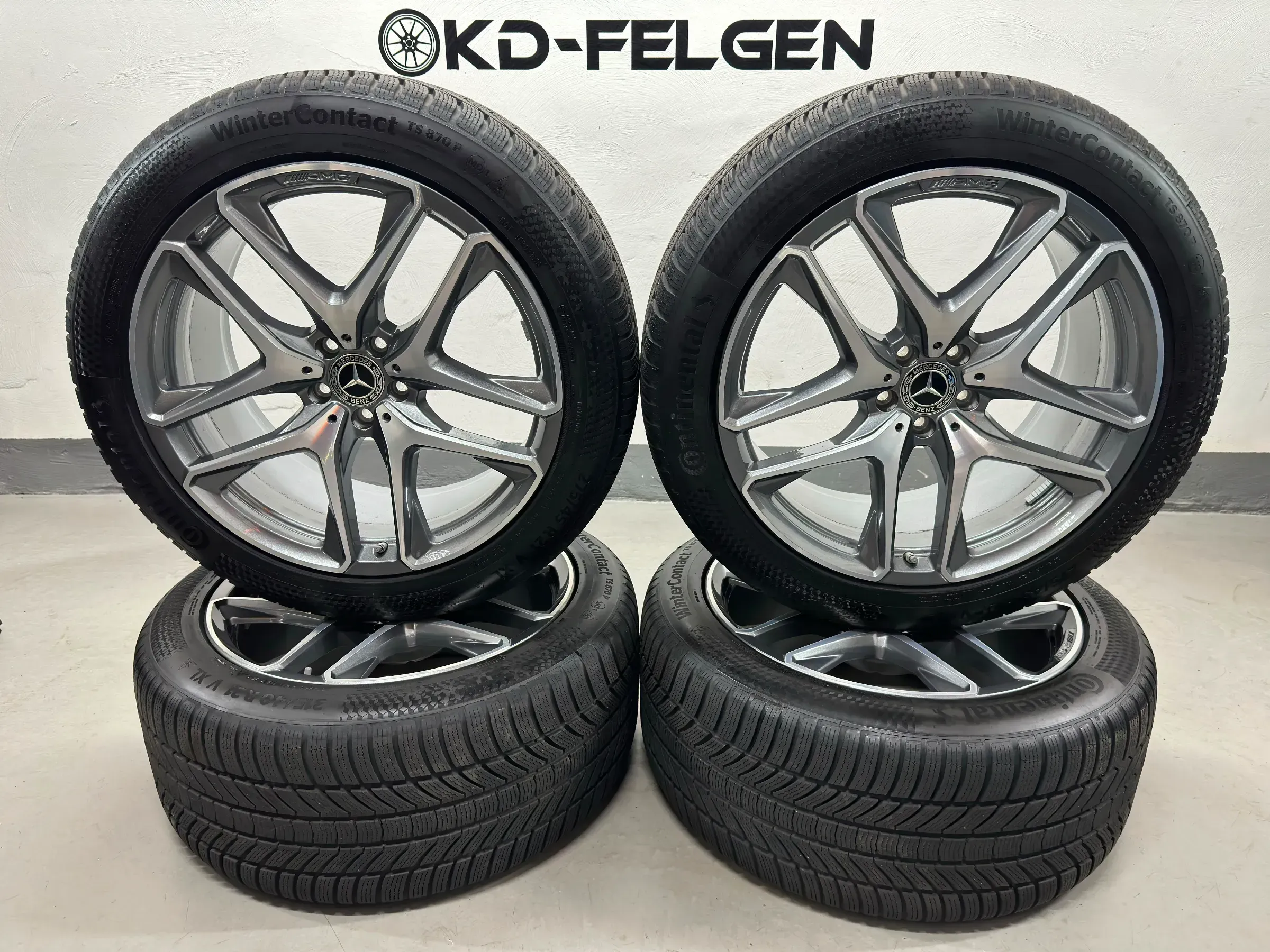 Original Mercedes AMG GLE 53 63 S V167 C167 21 Zoll Winterräder A1674014200 - Bild 1