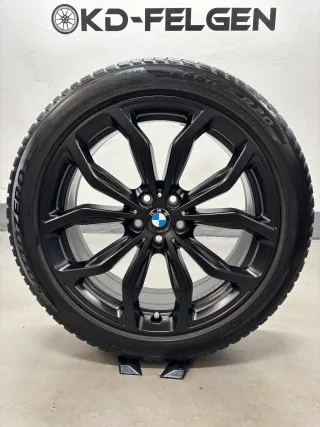 Original BMW X3 G01 X4 G02 20 Zoll Winterräder Styling Y-Speiche 695 Alufelgen - Bild 4