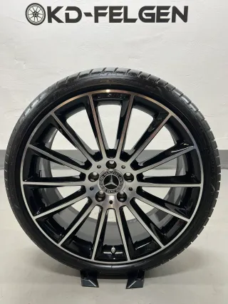 Original Mercedes 20 Zoll E-Klasse AMG W213 S213 Sommerräder A2134012200 Felgen - Bild 3