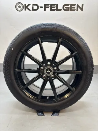 Original Mercedes EQE V295 19 Zoll Sommerräder A2954014000 schwarz Alufelgen - Bild 3