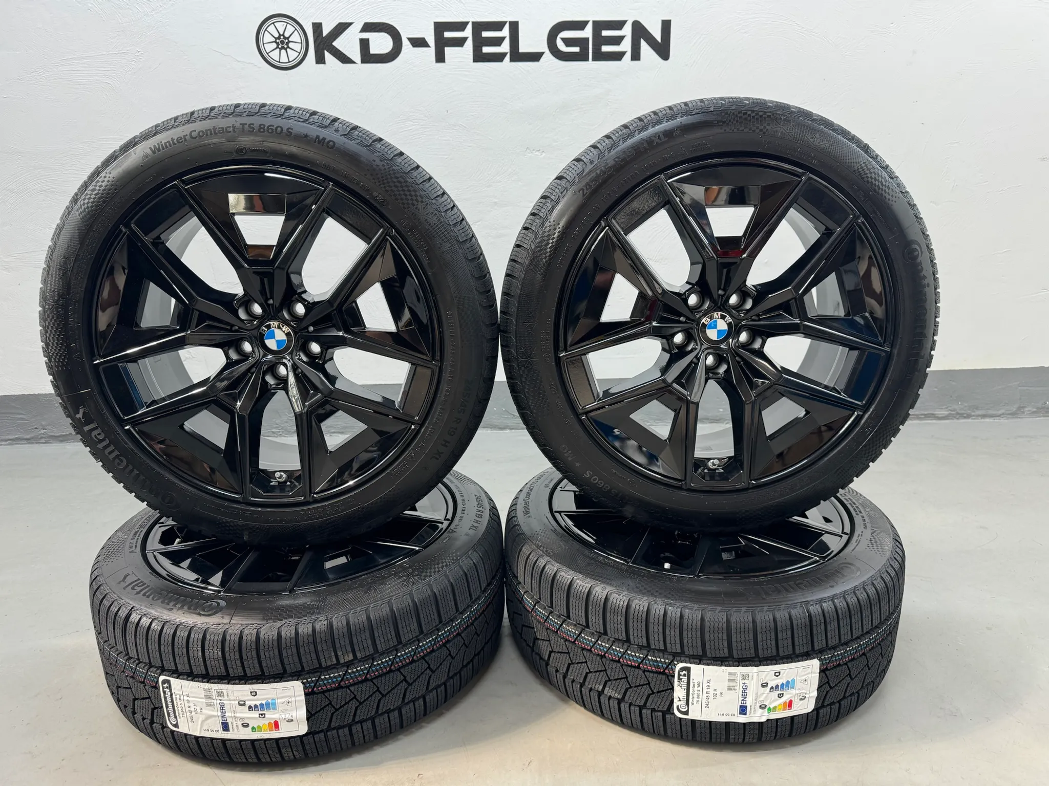 Original BMW 5er i5 G60 G61 936M 19 Zoll Winterräder M936 5A324E2 